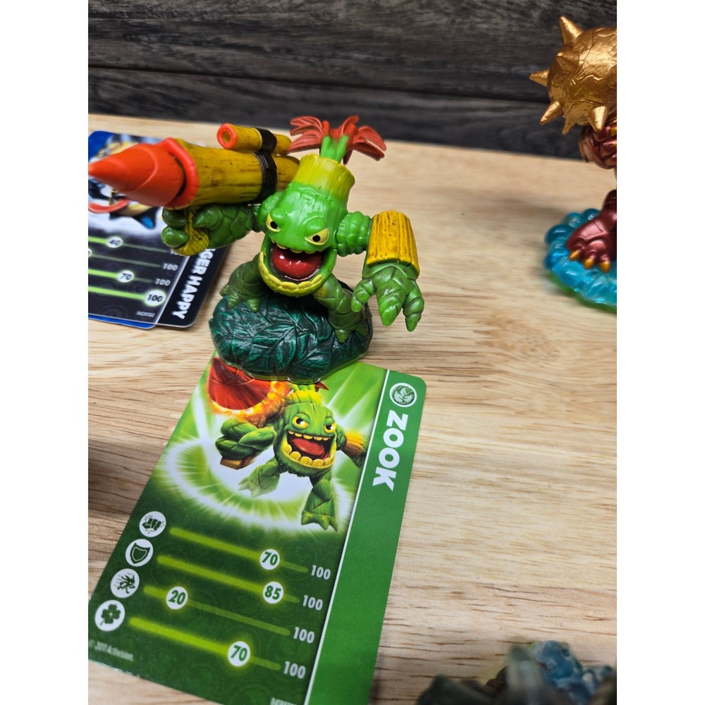 Skylanders Spyros Adventure Zook Life Element Figure with Trading Card 84201888
